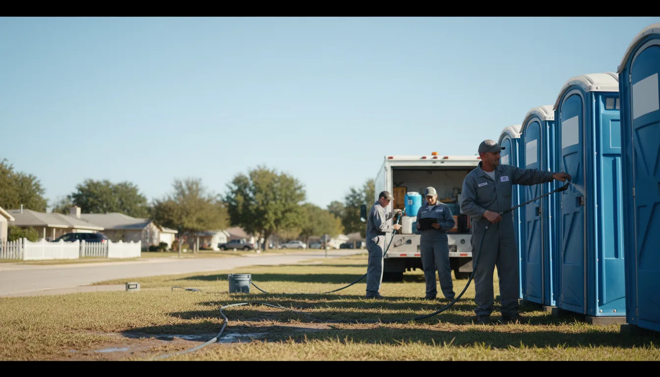 Long-Term Portable Toilet Rental in Centrahoma, OK near me